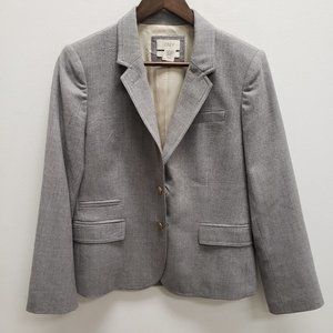 J. Crew Schoolboy Blazer, Grey, Size 10